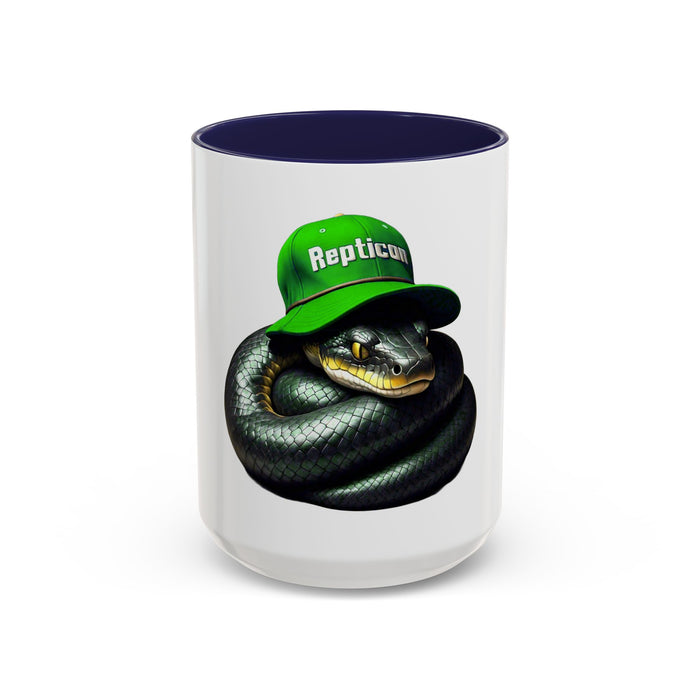Repticon Accent Coffee Mug w/ Black Snake