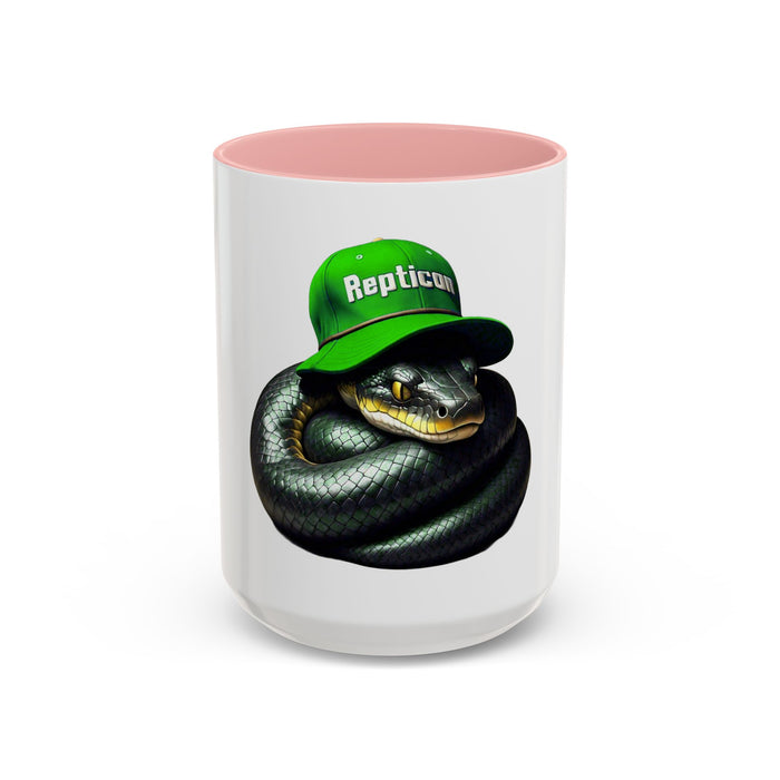 Repticon Accent Coffee Mug w/ Black Snake
