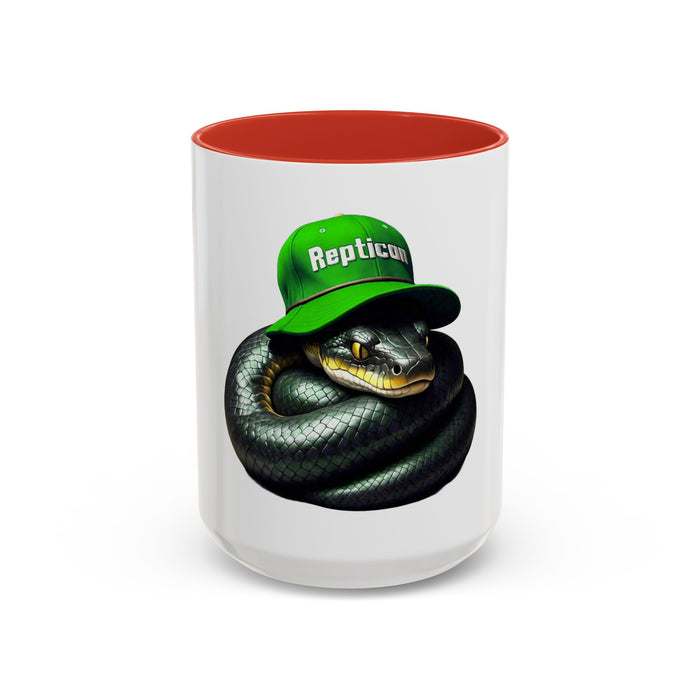 Repticon Accent Coffee Mug w/ Black Snake