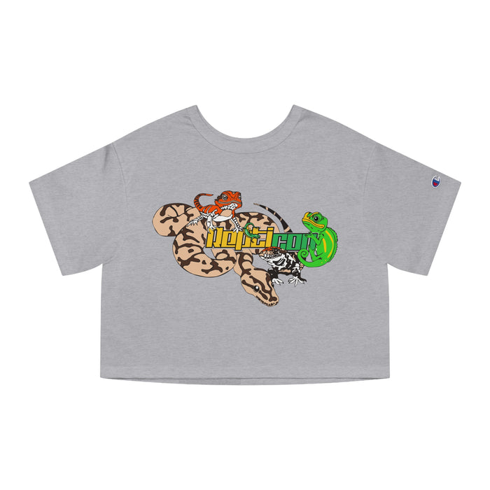 Repticon Champion Women's Heritage Cropped T-Shirt w/ Reptile Group