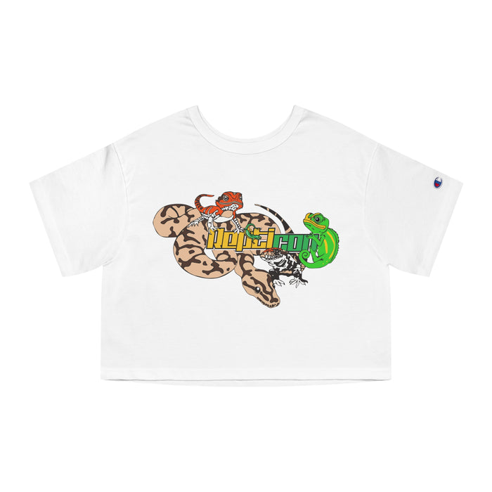 Repticon Champion Women's Heritage Cropped T-Shirt w/ Reptile Group