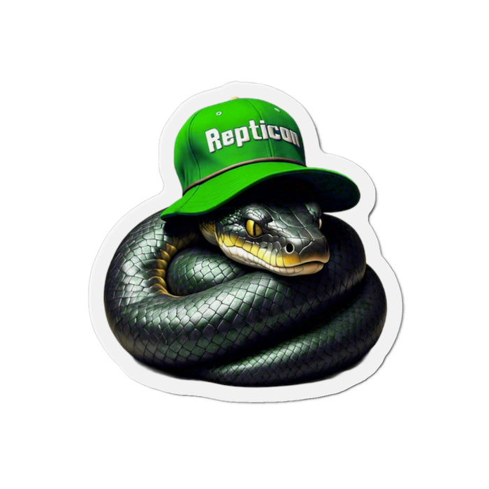 Repticon Die-Cut Magnets w/ Black Snake