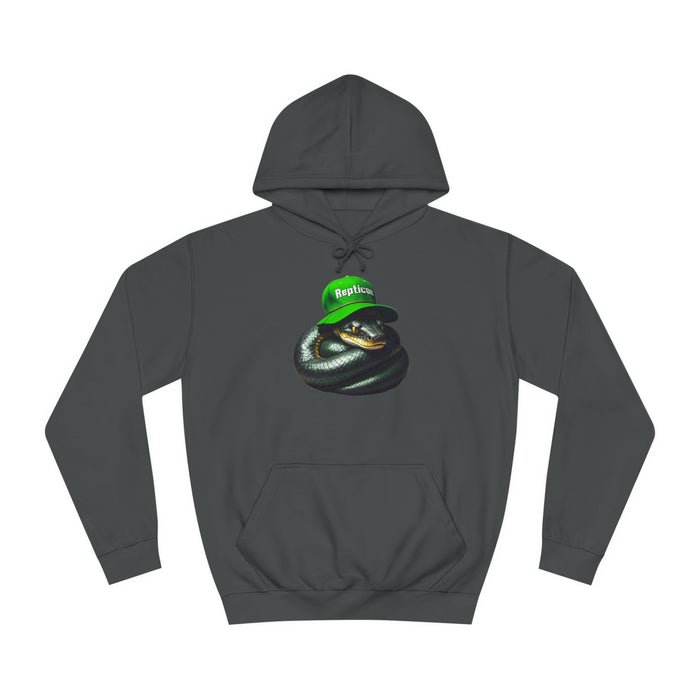 Repticon Women's College Hoodie w/ Black Snake
