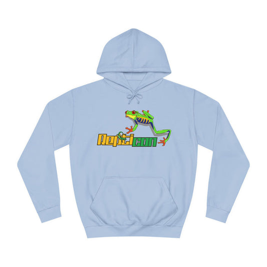 Repticon Women's College Hoodie w/ Red-Eyed Tree Frog