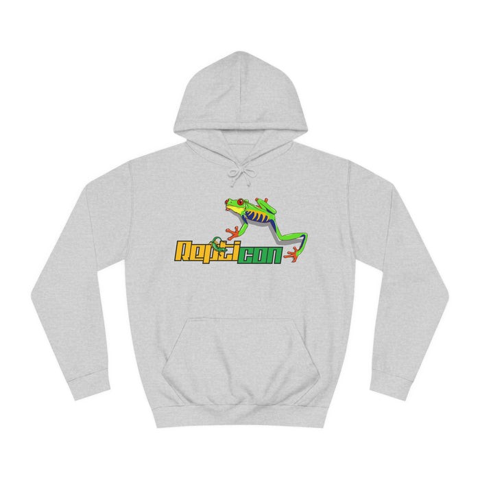 Repticon Women's College Hoodie w/ Red-Eyed Tree Frog