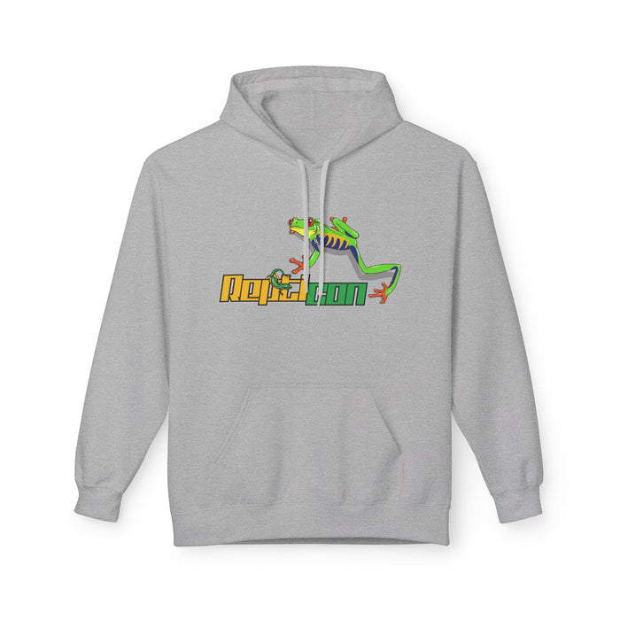 Repticon Women's Midweight Softstyle Fleece Hoodie Red-Eyed Tree Frog