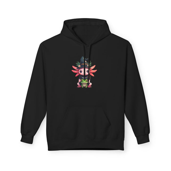 Repticon Women's Midweight Softstyle Fleece Hoodie w/ Axolotl