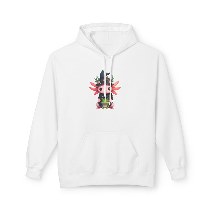 Repticon Women's Midweight Softstyle Fleece Hoodie w/ Axolotl
