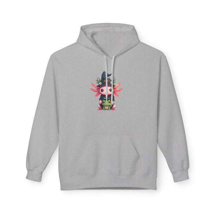 Repticon Women's Midweight Softstyle Fleece Hoodie w/ Axolotl