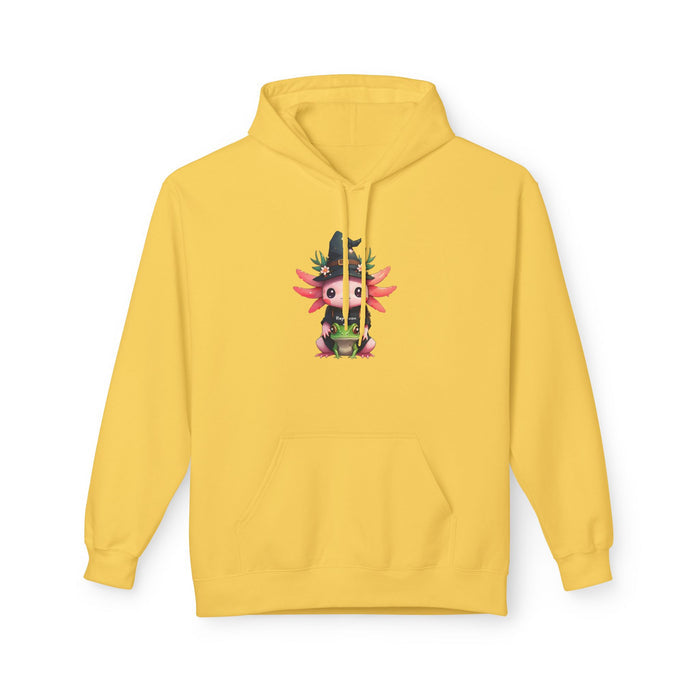 Repticon Women's Midweight Softstyle Fleece Hoodie w/ Axolotl