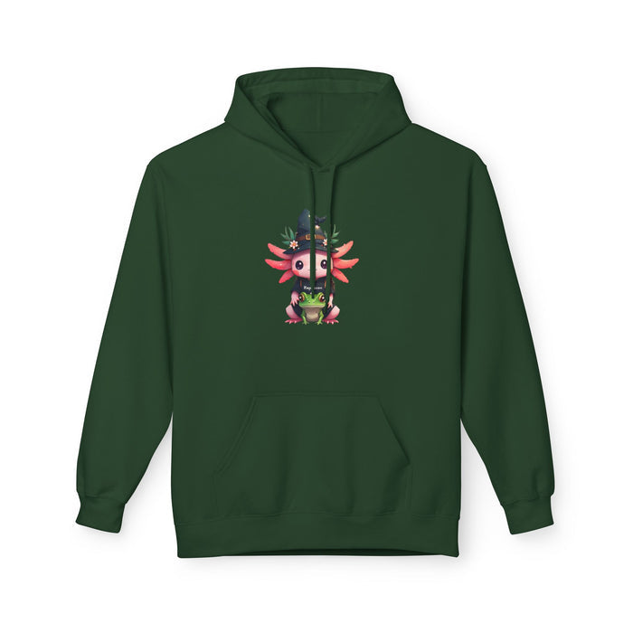 Repticon Women's Midweight Softstyle Fleece Hoodie w/ Axolotl