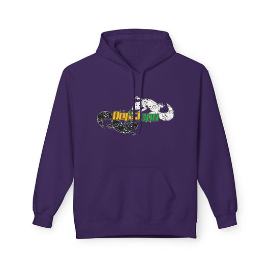 Repticon Women's Midweight Softstyle Fleece Hoodie w/ Gecko