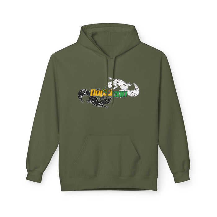 Repticon Women's Midweight Softstyle Fleece Hoodie w/ Gecko