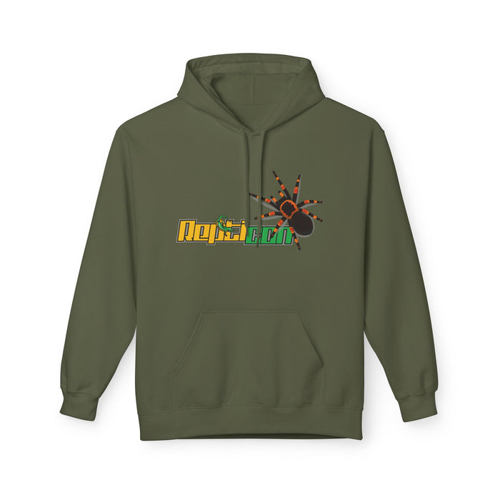 Repticon Women's Midweight Softstyle Fleece Hoodie w/ Tarantula