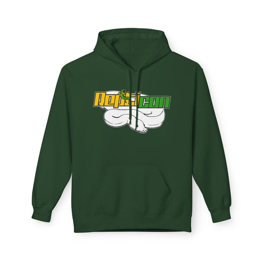 Repticon Women's Midweight Softstyle Fleece Hoodie w/ White Ball Python