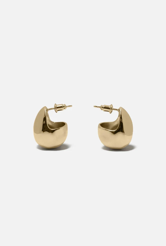 Ripple Earrings - Gold