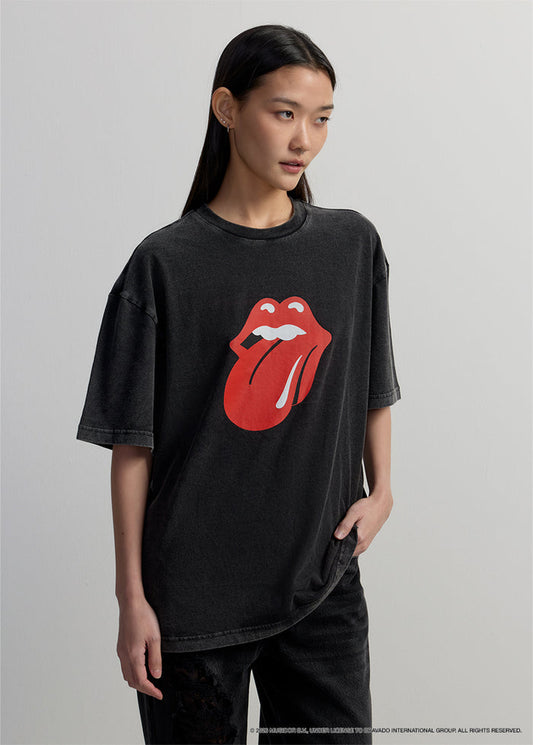 ROLLING STONES GRAPHIC OVERSIZED TEE
