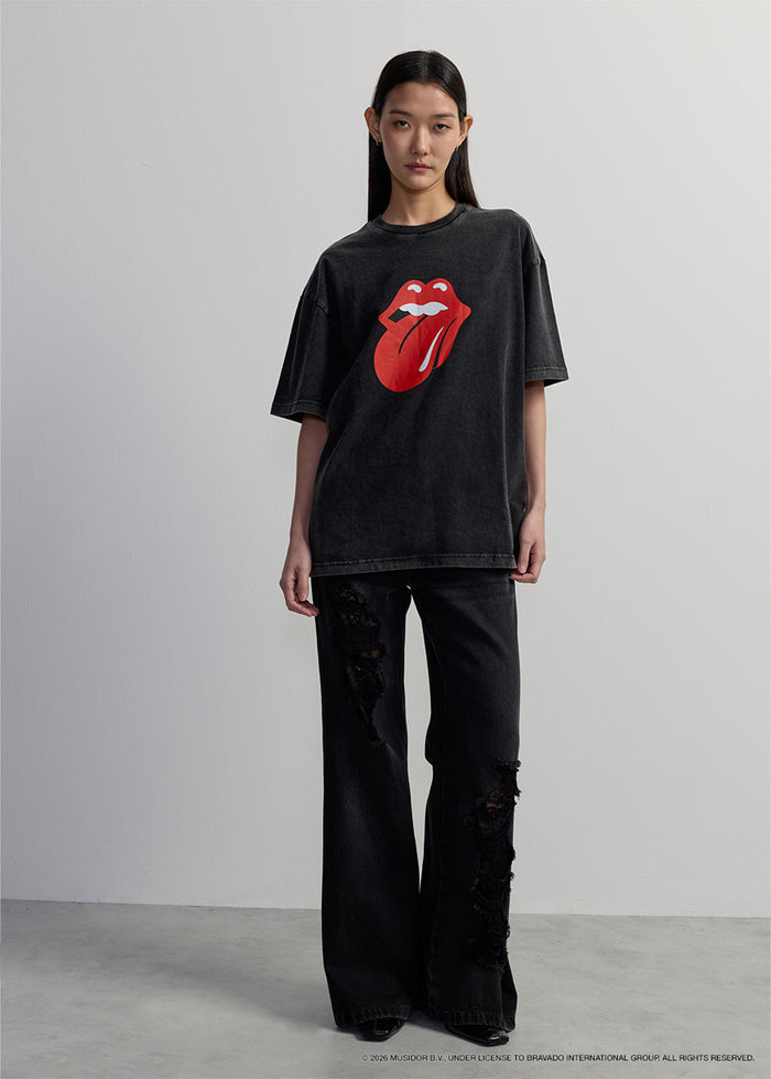 ROLLING STONES GRAPHIC OVERSIZED TEE