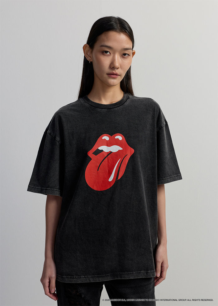ROLLING STONES GRAPHIC OVERSIZED TEE