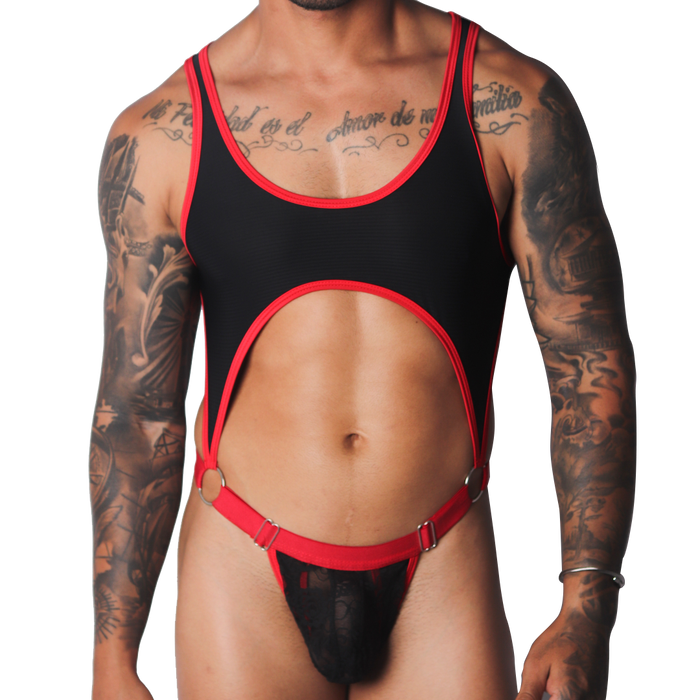 Romantic Black Body de Gigo Underwear