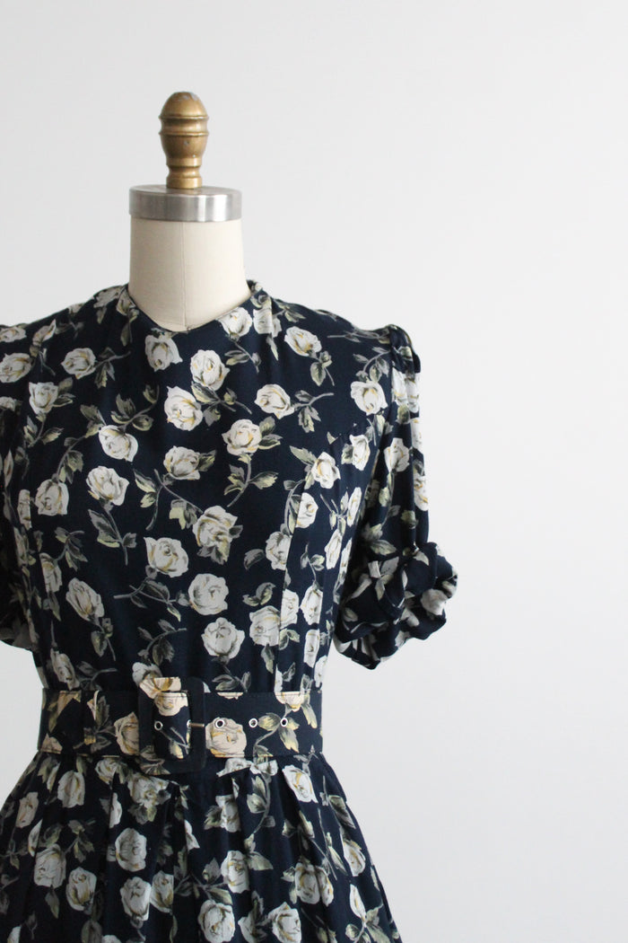 rosebud day dress