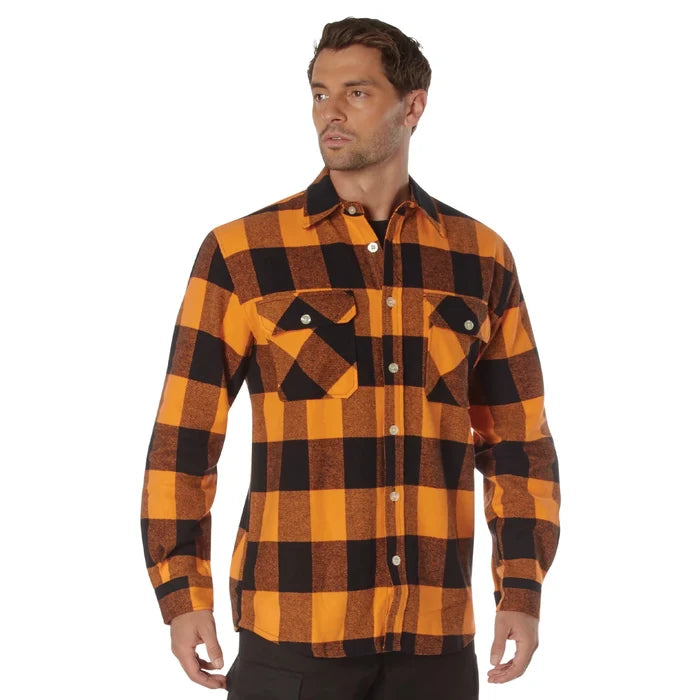 Orange Plaid / XS