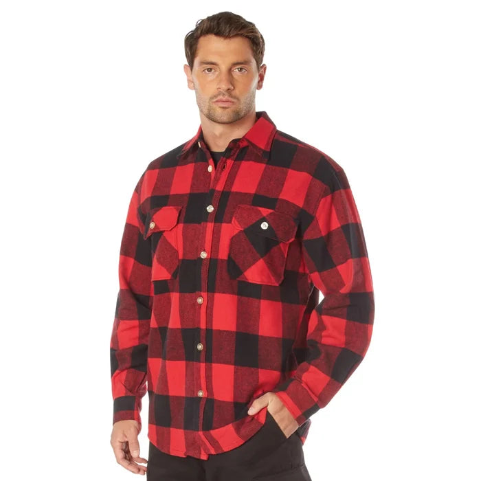 Red Plaid / XS