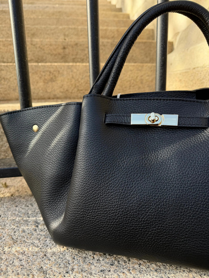 Sac Hélène cuir/grainé DS.Sélection