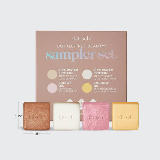 Sampler Set 4pc | Bottle-Free Beauty