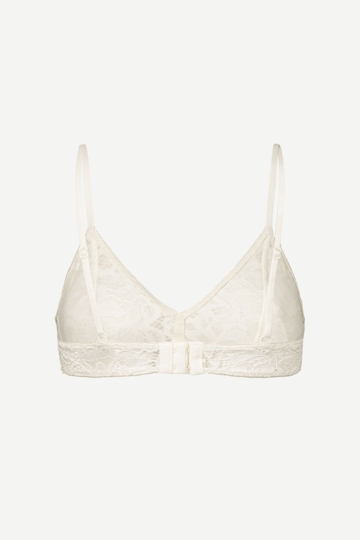 Samsoe Samsoe - Maaliko Bra Eggnog – Soutien Gorge en Dentelle Coquille d’oeuf-Sous-Vêtements-F21100214