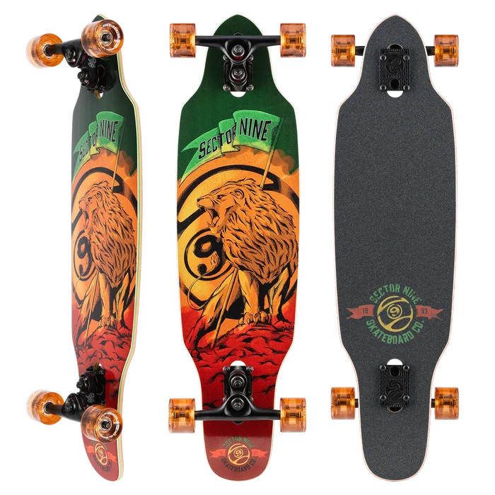 Sector 9 Rasta Mini Striker bottom graphic view