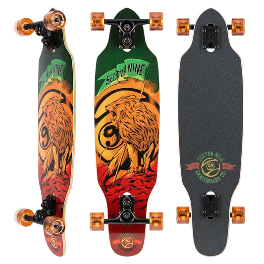 Sector 9 Rasta Mini Striker bottom graphic view