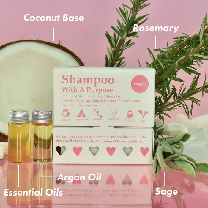 Go-For-Zero-Australia-Shampoo-with-a-Purpose-Volume-Shampoo-&-Conditioner-Bar-135g-Ingredients