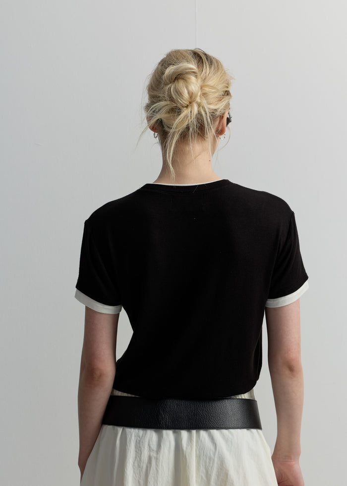 SHEER LAYERS TEE