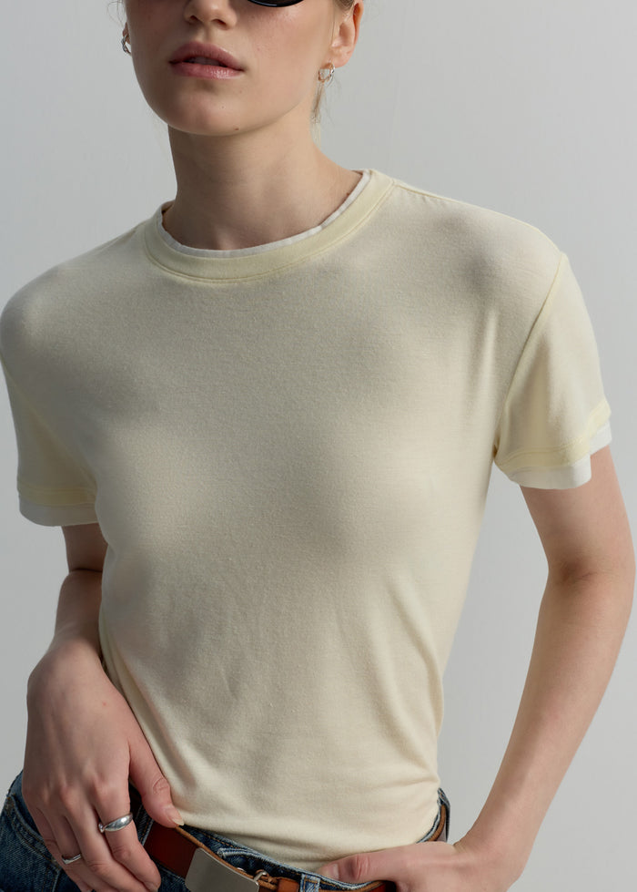 SHEER LAYERS TEE