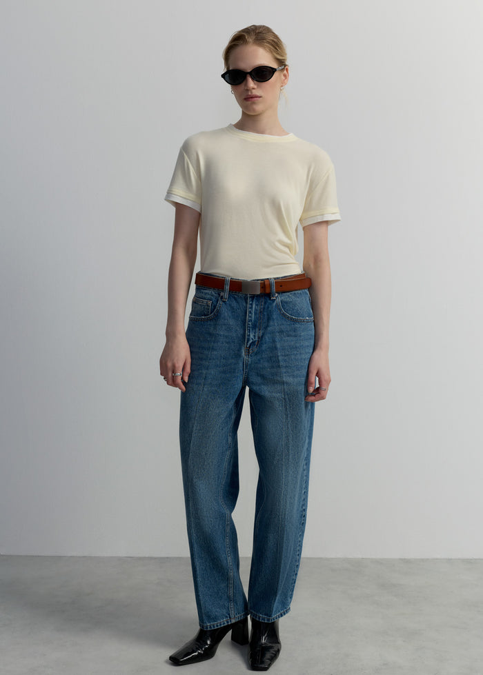 SHEER LAYERS TEE