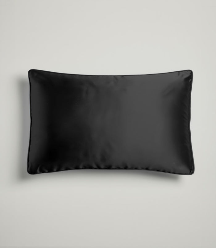 SilkLiving Signature Puresilk Pillowslip - 100% mulberry silk in Black