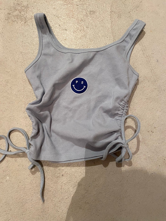 Sky Smile Sinched Tank - Recess Apparel LLC