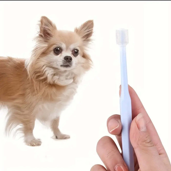 Small Round Pet Toothbrush
