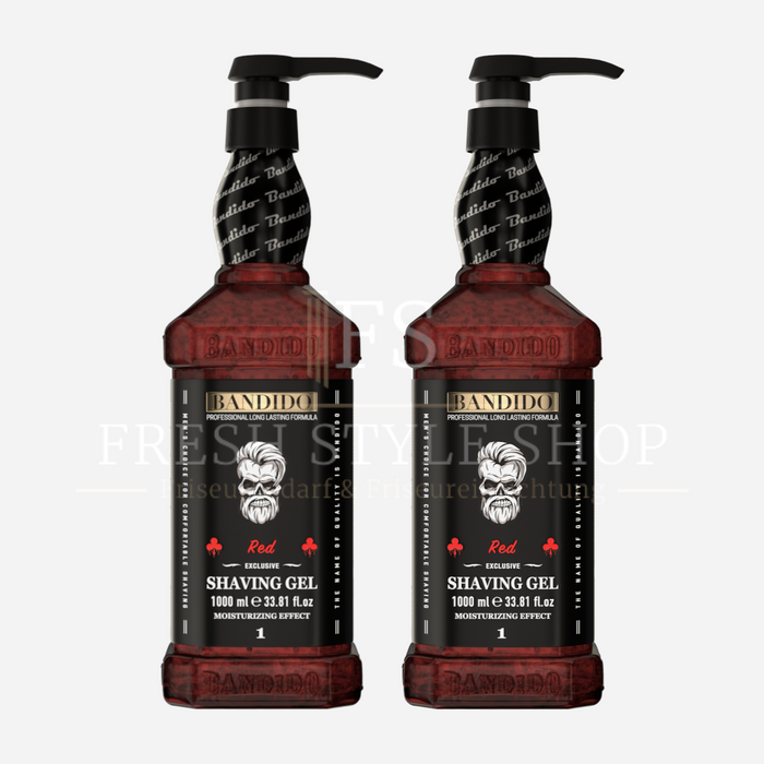 SPARSET Bandido Shaving Gel Rasiergel 1000ml ( Stückzahl und Sorten Auswählbar )