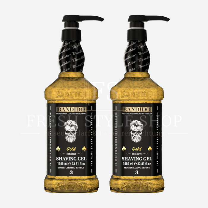 SPARSET Bandido Shaving Gel Rasiergel 1000ml ( Stückzahl und Sorten Auswählbar )