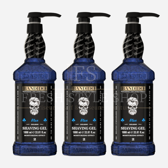 SPARSET Bandido Shaving Gel Rasiergel 1000ml ( Stückzahl und Sorten Auswählbar )