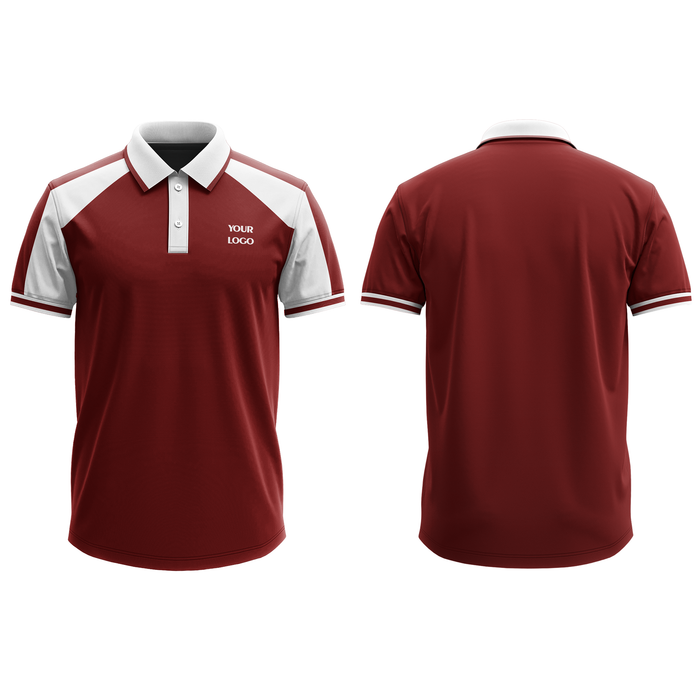 Staff Polos - Raglan White Accent - Personalized Tee - UNISWIFT USA