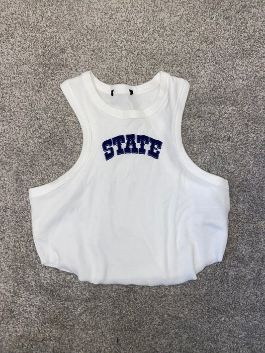 State Western Ribbed High Neck Tank - Recess Apparel LLC