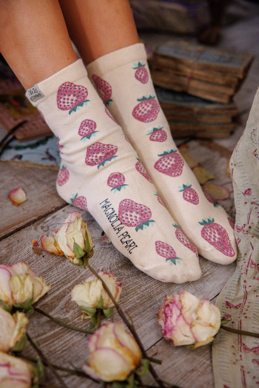 Strawberry MP Socks Magnolia Pearl