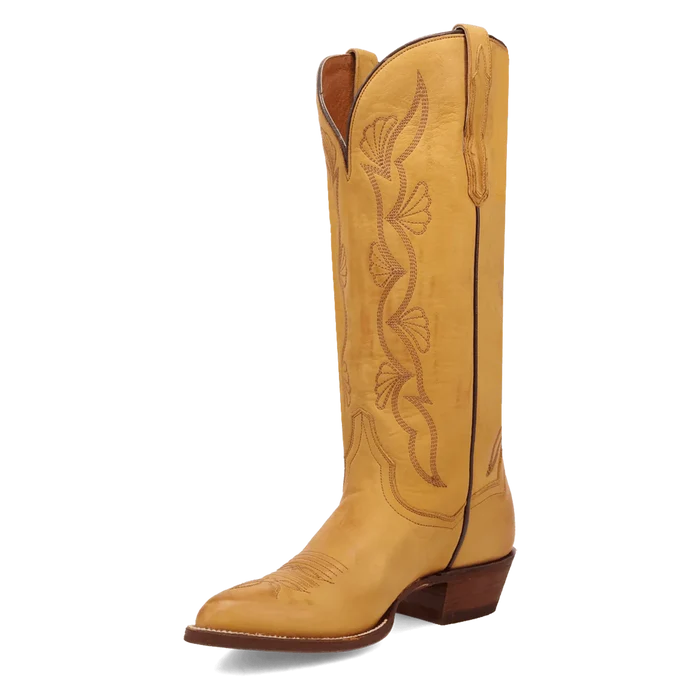 Sunrise Canyon Mustard Women's Cowboy Boot by Dan Post