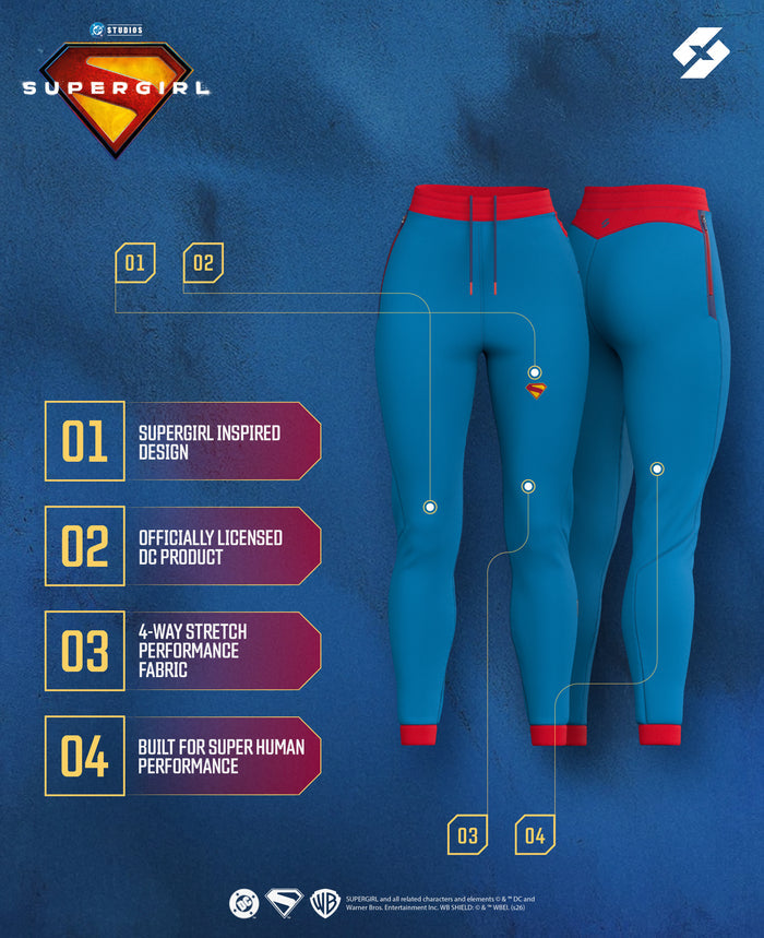 SUPERGIRL Limited Edition Performance Joggers 1 of 999