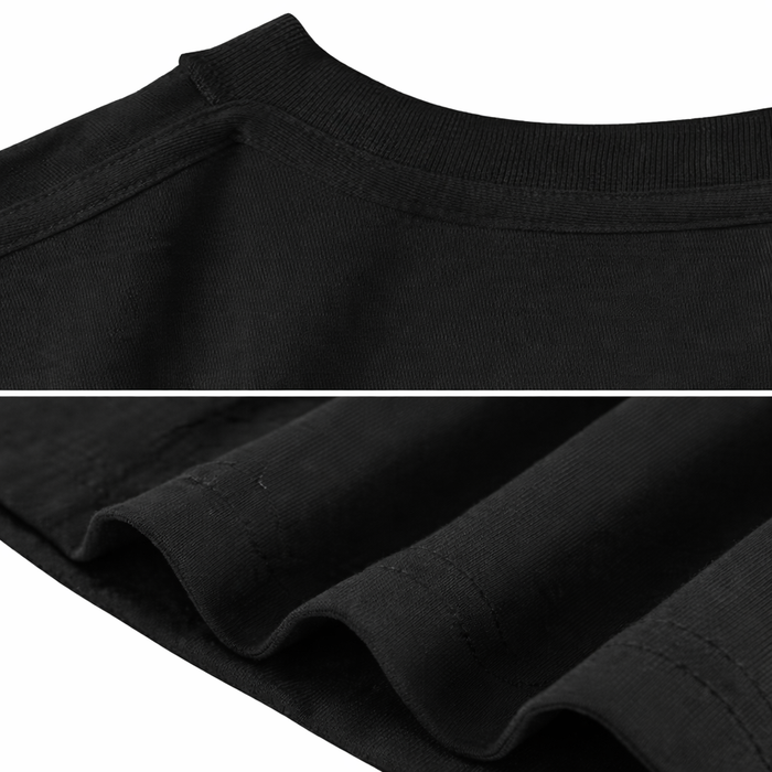 T-shirt Homme Noir “Dimension 95 Globe” – Streetwear Graphique