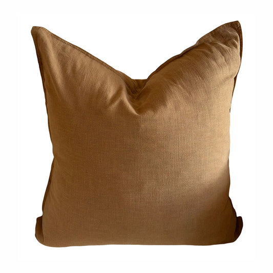 Tan Linen Pillows
