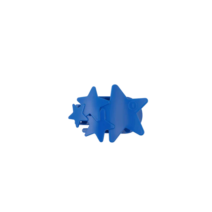 Teleties - Blue Shooting Star Tiny Flat Hair Clip